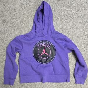 Jordan PSG sweater cop top hoodie used size large